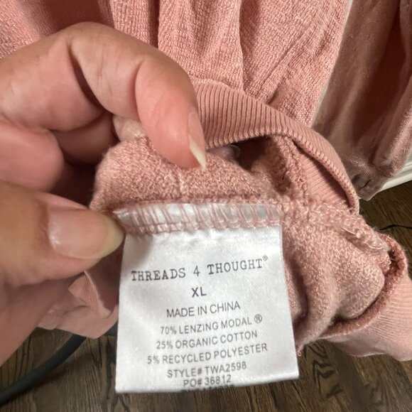 Stitch Fix Threads 4 Thought Cannon Tunic Knit Top - Pink - XL - Picture 6 of 8